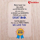 12 Reasons Why I Love You Dad Puzzle Box