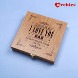 12 Reasons Why I Love You Dad Puzzle Box