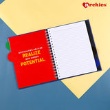 Is Today My Day Spiral Notebook Blue