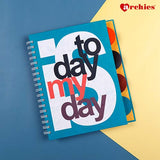 Is Today My Day Spiral Notebook Teal