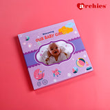 Welcoming Our Baby Girl Purple Album