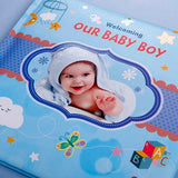 Welcoming Our Baby Girl Blue Album