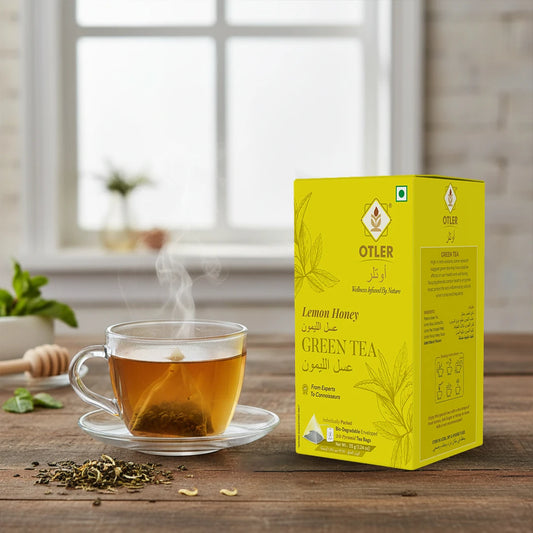 OTLER Lemon & Honey Green Tea - 20 Tea Bags