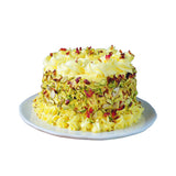 Rasmalai with mixed dry Fruit Cake