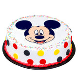 Micky Photo Cake with Gems