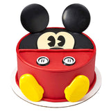 Micky Red Fondant Cake
