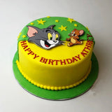 Tom and Jerry Fondant Cake