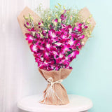 Orchid in Jute