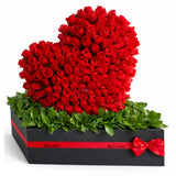 Rose of My Heart Red Roses heart shape Arrangement