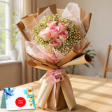 Pure Romance Roses Hand Bouquet