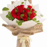 Sweet Petals RedRoses Hand Bouquet