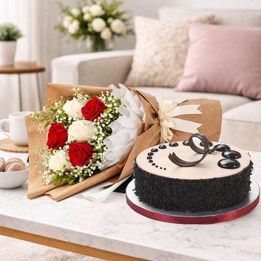 Floral Cake Surprise