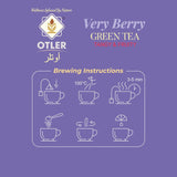 OTLER Very Berry Green Tea - 25 Tea Bags