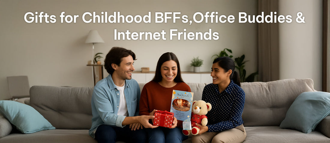 Friendship in Every Form: Gifts for Childhood BFFs, Office Buddies & Internet Friends - Archies Online