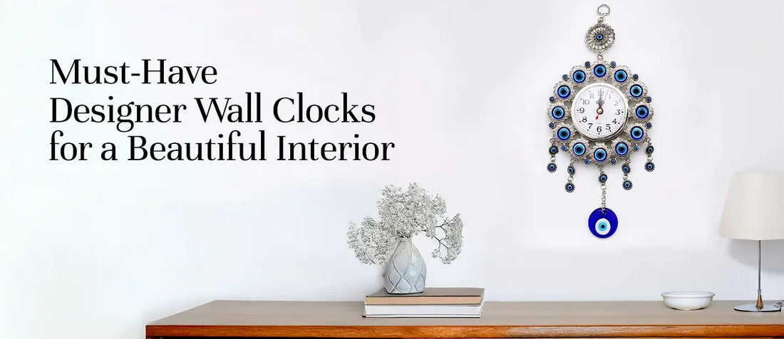 Top 5 Must-Have Designer Wall Clocks for a Beautiful Interior