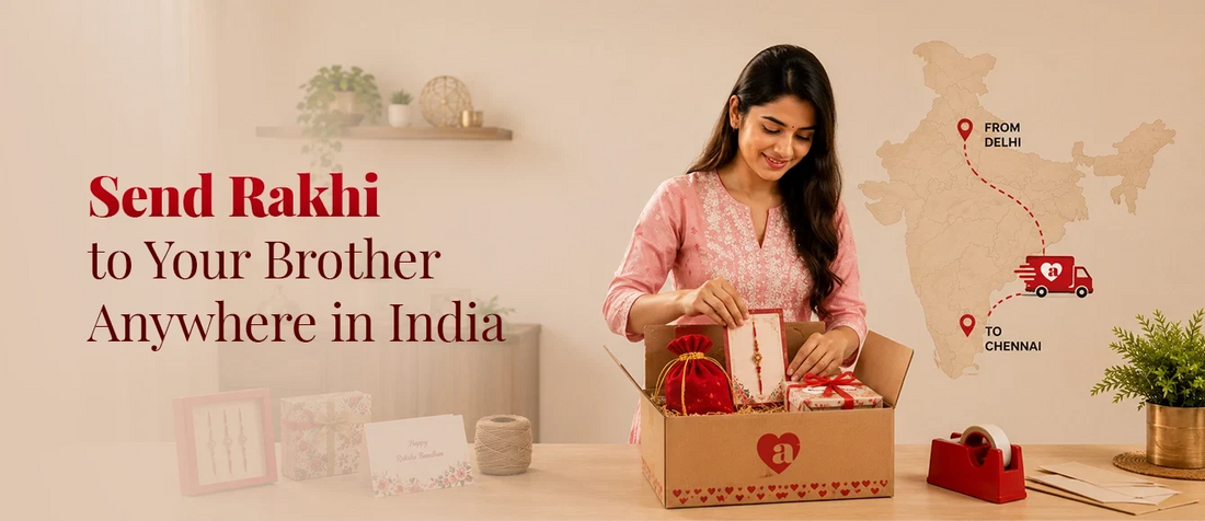 Send Rakhi to Your Brother Anywhere in India with Fast Online Delivery