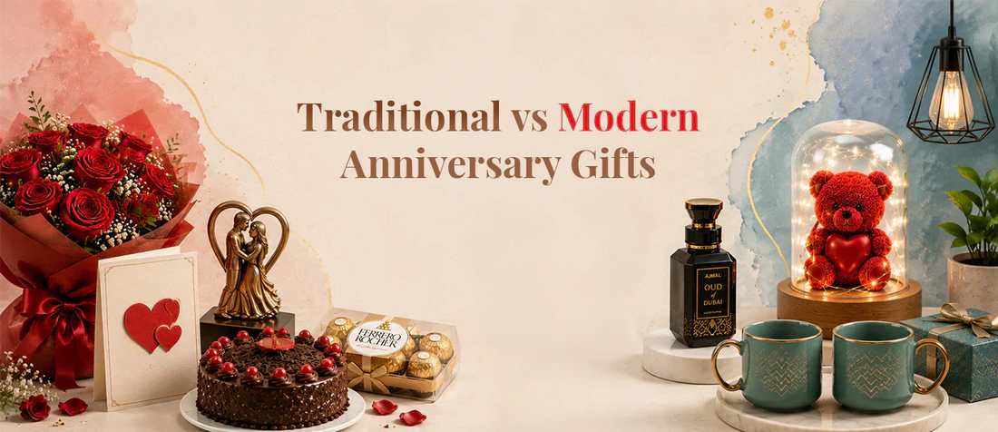 Traditional vs Modern Anniversary Gifts: What Should You Choose?