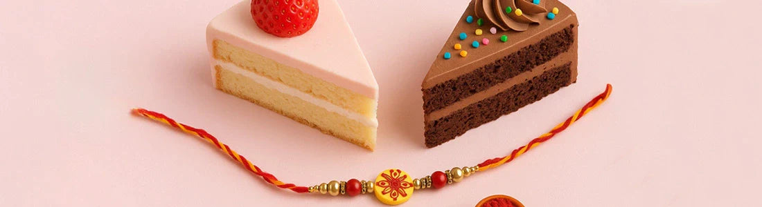 Rakhi with Cakes