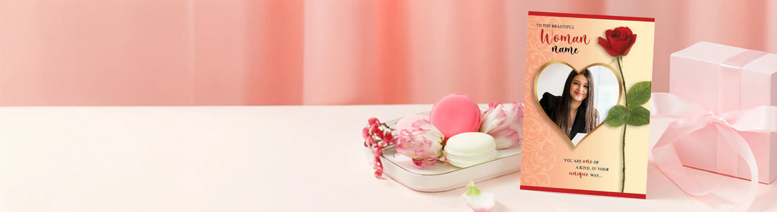 Womens Day Personalised Cards