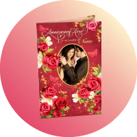 Anniversary Personalised Cards