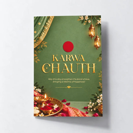 Bond Of Love Karva Chauth Personalised Greeting Card