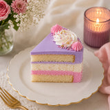 Rose Petal Chocolate Cream Cake