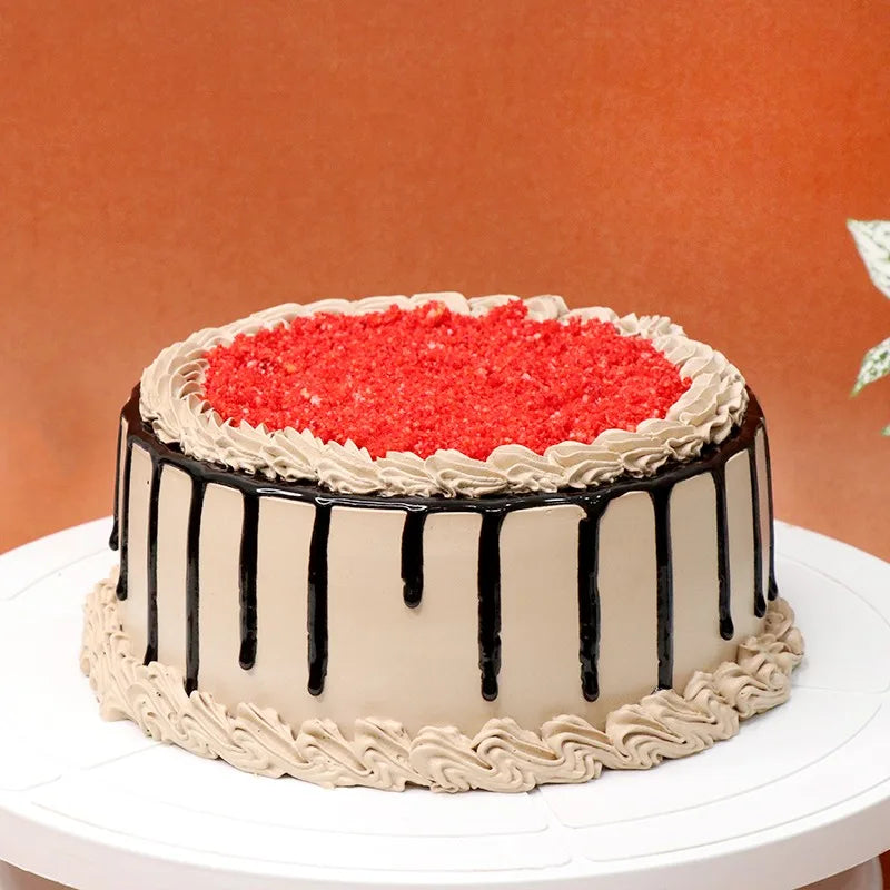 Soft Sponge Red Velvet Butter Cream Cake