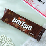 Gleaming Rakhi with Tim Tam Chocolate Biscuits