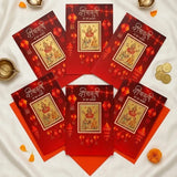 Pack Of 6 Shubh Deepavali Greeting Card
