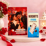 You Mean The World To Me Romantic Greeting Card With Chcolate