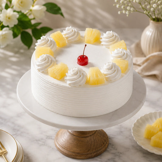 Sunshine Pineapple Fresh Cream Cake