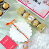 Stately Rakhi with Ferrero Rocher
