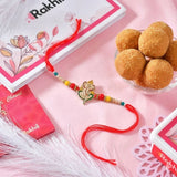 Graceful Rakhi with Besan Laddoo
