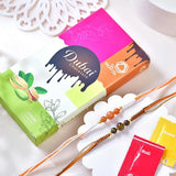Whimsical Bhai Rakhi with So Moorish Dubai Chocolate Bar