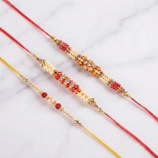 Rakhi Bliss Trio With Kaju Katli