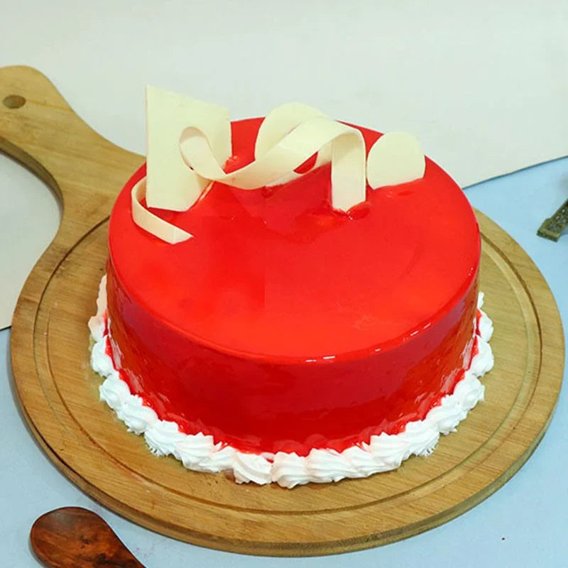 Extravagant Red Velvet Surprise Cake