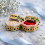 Rudraksha Rakhi With Cashew Dry Fruit
