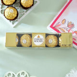 Majestic Rakhi Hamper with Ferrero Rocher, Almonds & Cashews