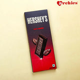 Kundan Charm Rakhi with Hershey's Dark Chocolate