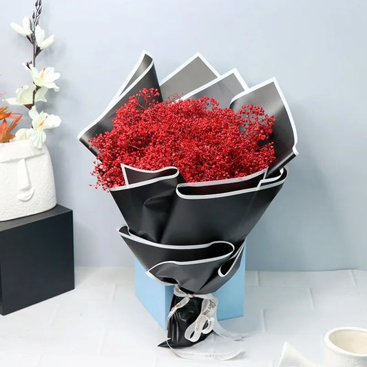 Ethereal Bloom Red Gypso Bouquet