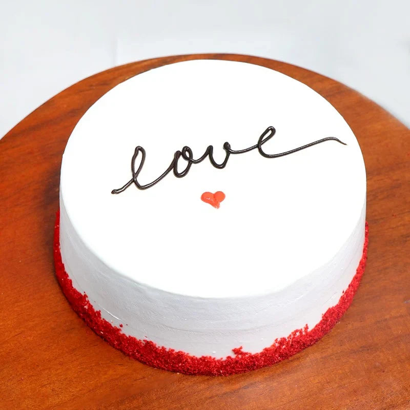 Classic Red Velvet Elegance Cake