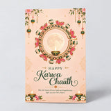 Faith and Togetherness Karva Chauth Personalised Greeting Card