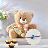 Timeless Kids Rakhi with Ferrero Rocher & Teddy Bear