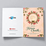 Faith and Togetherness Karva Chauth Personalised Greeting Card