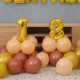 Autumn Tone Happy Birthday Backdrop Decor