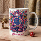 Rajasthan Royal Style Personalized Mug with Name