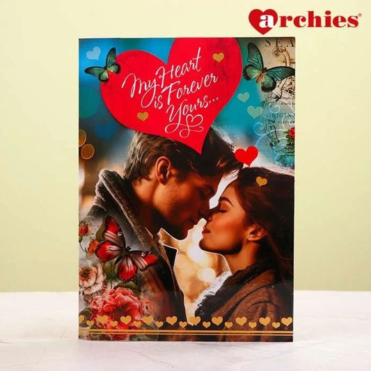 My Heart Is Forever Yours Greeting Card With Chocolate