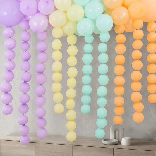 Pastel Balloon Curtain Wall Decor