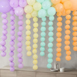 Pastel Balloon Curtain Wall Decor