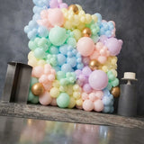 Pastel Bubble Balloon Wall Backdrop